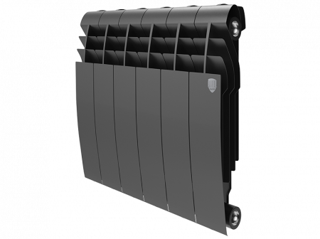 Радиатор Royal Thermo BiLiner 500 4 секции Noir Sable