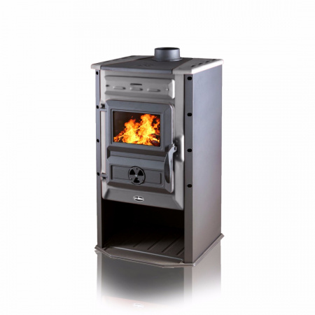 Печь-камин "Magic Stove" серая