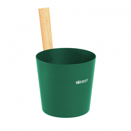 Шайка EVEREST 5л, алюминий, зеленый (green) TG-49 (Везувий)