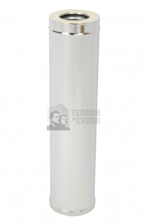 Труба Термо L1000 ТТ-Р с хомутом (310-0.8/304) D130/230 (ТиС)
