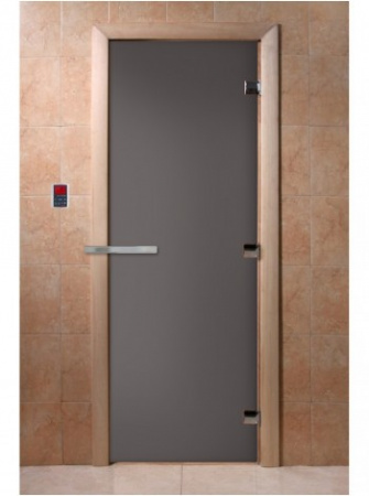 Дверь DoorWood "Графит" матовое 210х80